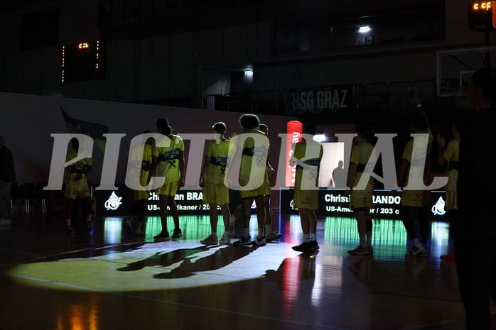 28.10.2023, Graz, Raiffeisen Sportpark Graz, Basketball Austria Cup 2023/24, Achtelfinale, UBSC Raiffeisen Graz vs. CITIES Panthers Fürstenfeld