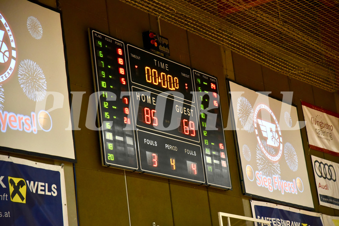 Basketball Superliga 2019/20, Grunddurchgang 17. Runde Flyers Wels vs. UBSC Graz


