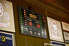 Basketball Superliga 2019/20, Grunddurchgang 17. Runde Flyers Wels vs. UBSC Graz