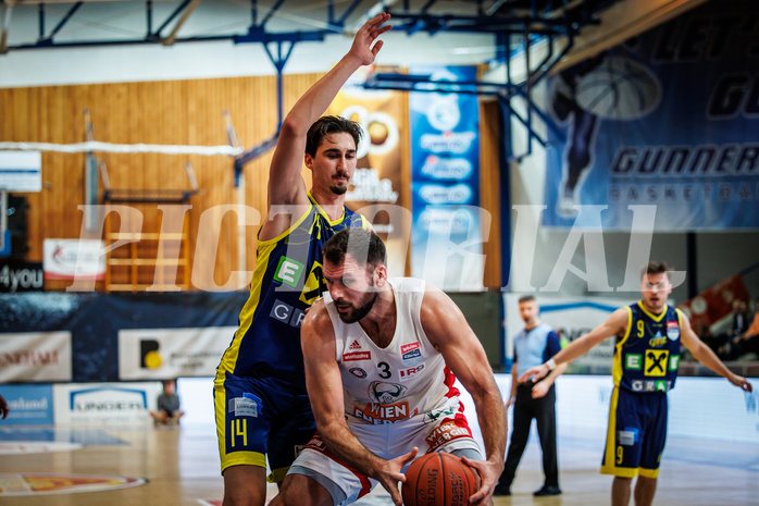 Basketball, Basketball Austria Cup 2022/23, Halbfinale 1, BC Vienna, UBSC Graz, Jozo Rados (3)