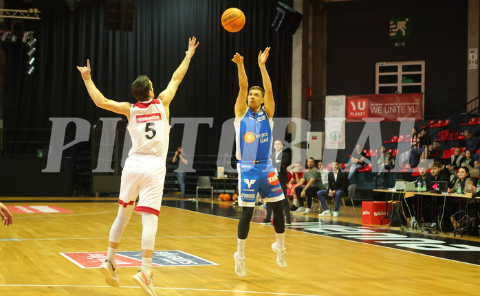 Basketball Superliga 2023/24, Gruunddurchgang 21.Runde BC Vienna vs. Oberwart Gunners


