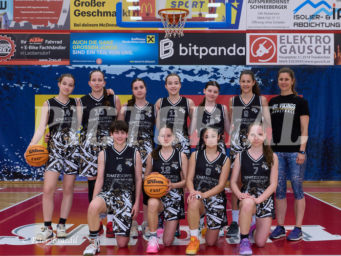Basketball Superliga 2024/25, SLMU16 Traiskirchen Lionesses vs. VKL Vikings Kammer


