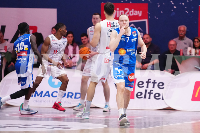 Win2day Basketball Superliga 2023/24, 2.Platzierungsrunde, Kapfenberg vs. Oberwart


