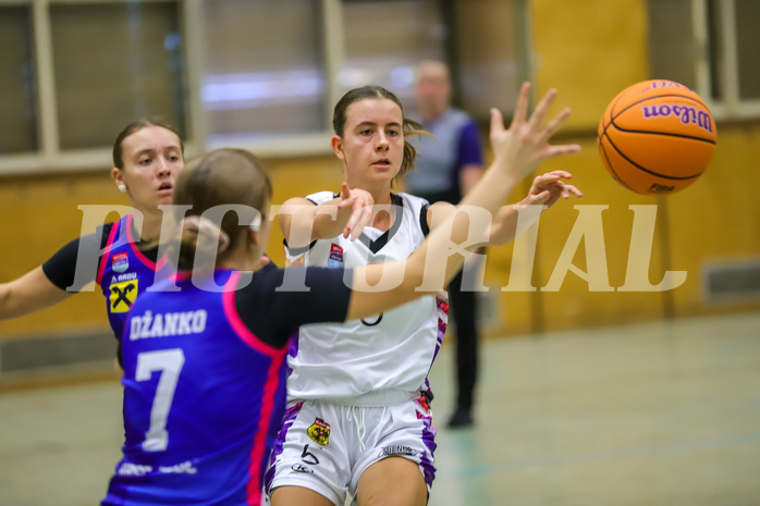Basketball Damen Superliga 2024/25, Grunddurchgang 4.Runde Vienna United vs. UBSC Graz