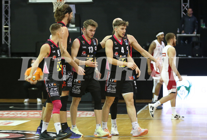 Basketball Superliga 2021/22, Grunddurchgang 5.Runde BC Vienna vs. Flyers Wels


