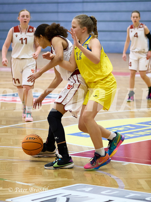 Basketball Superliga 2024/25, SLWU16 Traiskirchen Lionesses vs. UBBC Herzogenburg


