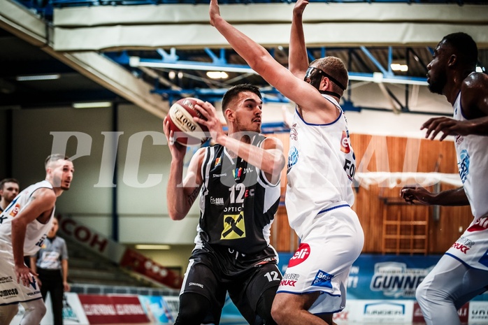 Basketball, ABL 2018/19, Grunddurchgang 1.Runde, Oberwart Gunners, Flyers Wels, Benjamin Blazevic (12)