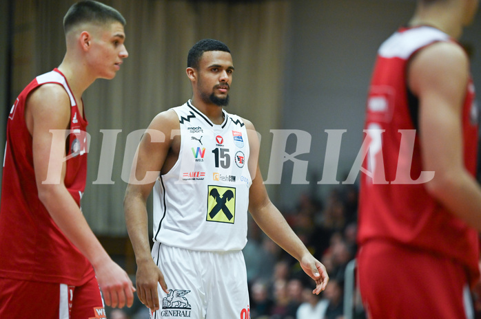Basketball, Superliga 2023/24, Grunddurchgang 20. Runde, Flyers Wels vs. BC Vienna,