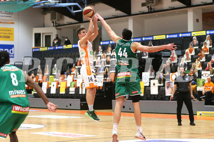 Basketball Superliga 2020/21, Grunddurchgang 15.Runde Klosterneuburg Dukes vs. Kapfenberg Bulls