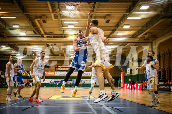 Basketball, win2day Basketball Superliga 2022/23, Grunddurchgang 1.Runde, Fürstenfeld Panthers, Oberwart Gunners, Brock Gardner (10)