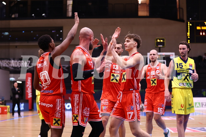 31.10.2024, Graz, Raiffeisen Sportpark Graz, Basketball Superliga 2024/25, Grunddurchgang, Runde 6, UBSC Raiffeisen Graz - Raiffeisen Flyers Wels