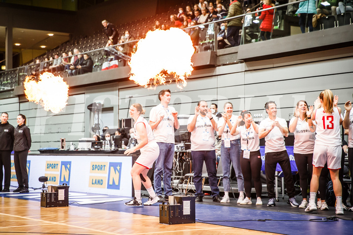 Basketball, FIBA Women´s Eurobasket Qualifiers 2023, , Österreich, Montenegro, Team Austria