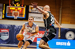 Basketball, win2day Basketball Superliga 2023/224, Grunddurchgang Runde 2, BBC Nord Dragonz, Flyers Wels, Filip Bjelanovic (22)