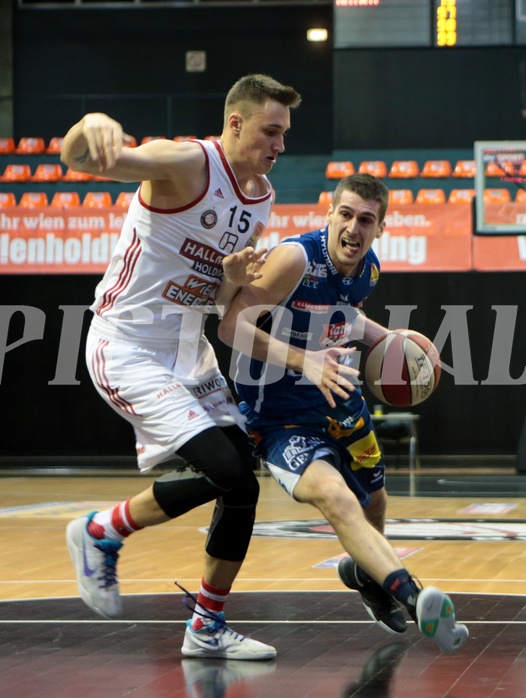 24.02.2017 Basketball ABL 2016/17 Grunddurchgang 24. Runde bc Vienna vs Kapfenberg bulls