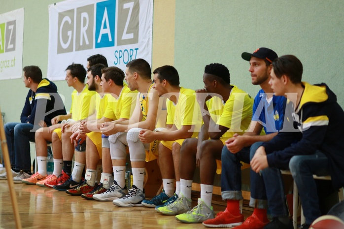 18.10.2015 Basketball ABL 2015/16 Grunddurchgang 7.Runde UBSC Graz vs. Fürstenfeld Panthers