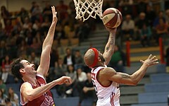 Basketball ABL 2016/17, Grunddurchgang 30.Runde Traiskirchen Lions vs. BC Vienna