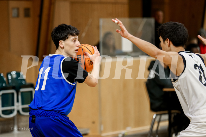 16.02.2025 Österreichischer Basketballverband 2024/25, SLMU16 Basket Flames WAT vs SG Salzkammergut