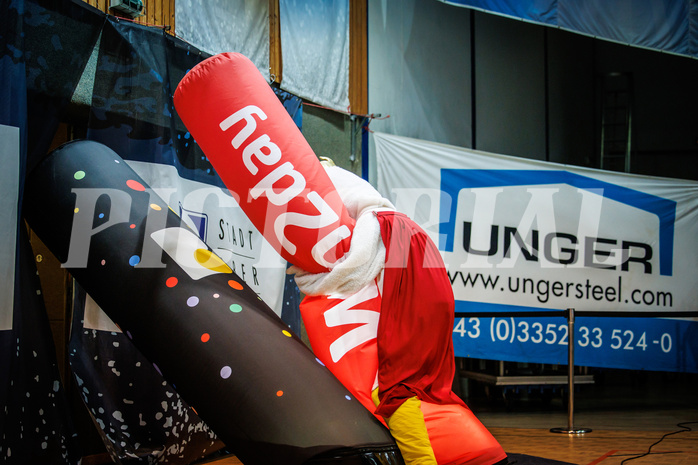 Basketball, Basketball Austria Cup 2022/23, Herren Finale, Gmunden Swans, UBSC Graz, #mascot