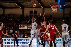 Basketball, ABL 2018/19, Grunddurchgang 11.Runde, Oberwart Gunners, Traiskirchen Lions, Christopher Tawiah (14)