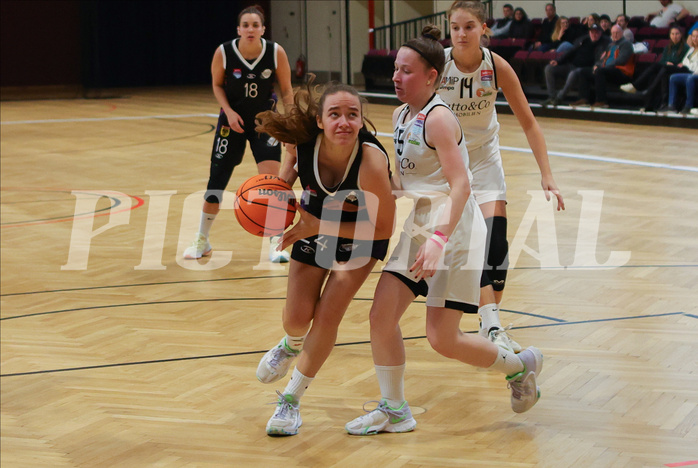 Basketball Damen Superliga 2023/24, Grunddurchgang Runde 4 Basket Flames vs. Vienna United
