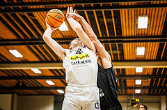 Basketball, Basketball Zweite Liga 2024/25, Grunddurchgang 13.Runde, Mattersburg Rocks, Güssing Blackbirds, Asdren Drew Koka (22)