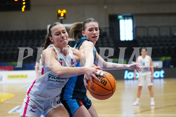 Basketball Damen Superliga 2023/24, Grunddurchgang, 14. Runde, UBSC Graz vs. Timberwolves


