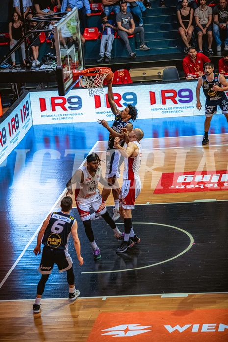 Basketball, Win2Day Superliga 2022/23, Playoff, Finale Spiel 4, BC Vienna, Gmunden Swans, 
