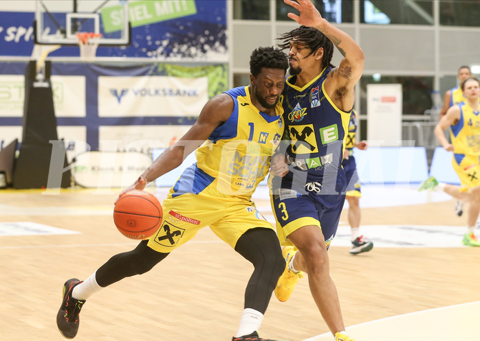 Basketball Superliga 2021/22, 7.Plazierungsrunde SKN St.Pölten vs. UBSC Graz