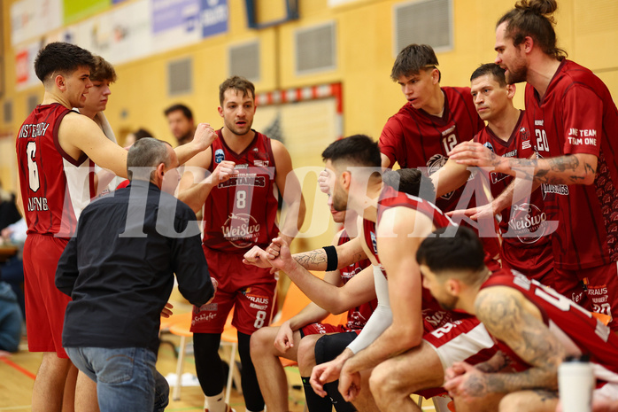 Basketball Zweite Liga 2024/25, Grunddurchgang 15.Runde Mistelbach Mustangs vs. Vienna Timberwolves