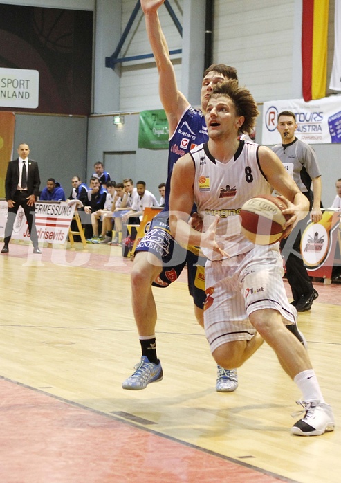 Basketball ABL 2015/16 Grunddurchgang 26.Runde  Güssing Knights vs Kapfenberg Bulls