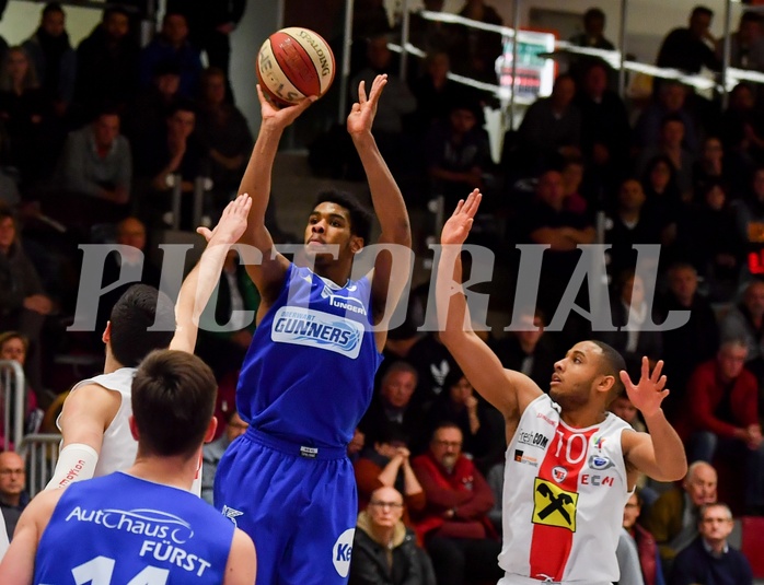 Basketball ABL 2017/18, Grunddurchgang 12.Runde Flyers Wels vs. Oberwart Gunners


