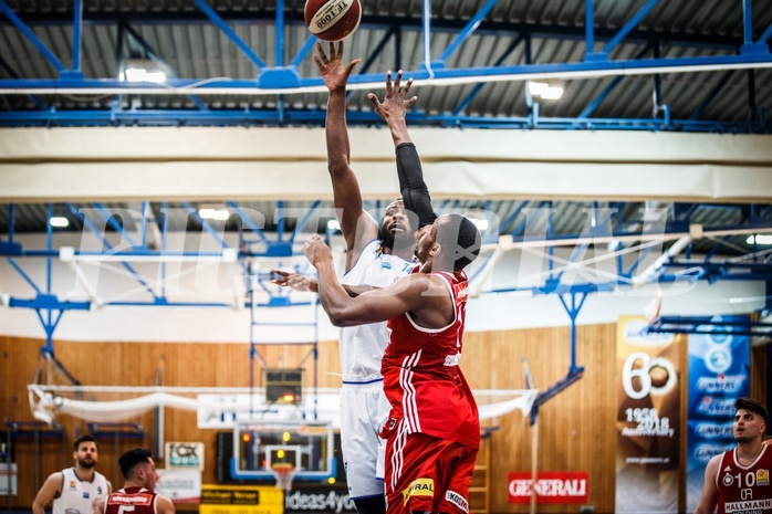 Basketball, ABL 2018/19, Playoff VF Spiel 1, Oberwart Gunners, BC Vienna, Christopher Tawiah (14)