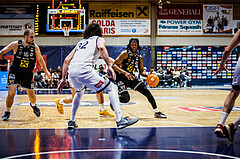Basketball, Win2Day Superliga 2024/25, Playoffs Viertelfinale Spiel 4, BBC Nord Dragonz, Flyers Wels, Damion Rosser (2)