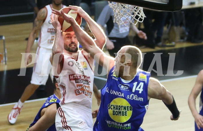 Basketball ABL 2016/17, Grunddurchgang 31.Runde BC Vienna vs. Gmunden Swans