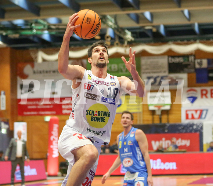 Basketball Superliga 2023/24, Grunddurchgang 20.Runde Gmunden Swans vs. SKN St. Pölten