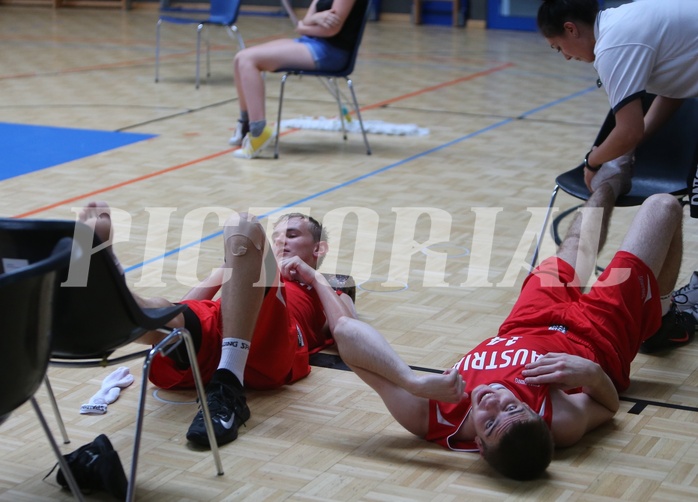Basketball Nationalteam MU16 2015 U16 Team Austria vs. U18 Team Portugal


