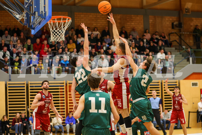 Basketball Zweite Liga 2023/24, Playoff Viertelfinale Spiel 1 Mistelbach Mustangs vs. Dornbirn Lions


