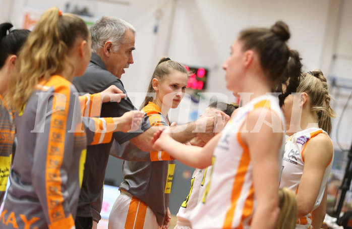 Basketball Damen Superliga 20120/21, Grunddurchgang 14.Runde BK Duchess vs. Basket Flames


