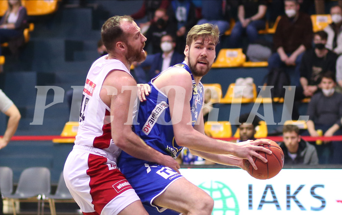 Basketball Superliga 2021/22, 3.Plazierungsrunde BC Vienna vs. Gmunden Swans


