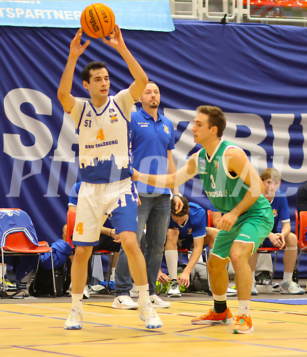 Basketball Zweite Liga 2024/25, Grunddurchgang 6.Runde BBU Salzburg vs. KOS Celovec


