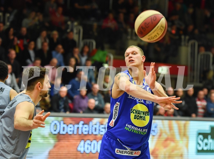 Basketball ABL 2016/17, Grunddurchgang 20.Runde WBC Wels vs. Gmunden Swans