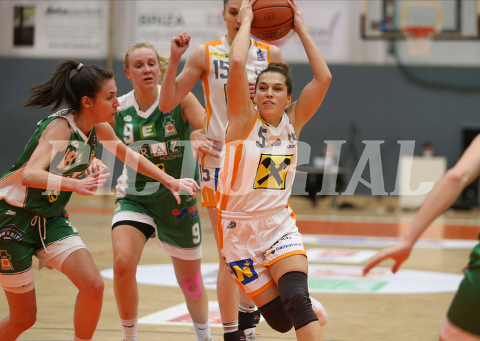 Basketball Damen Superliga 2021/22, Grunddurchgang 10.Runde BK Duchess Klosterneuburg vs. UBI Graz


