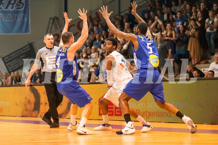 Basketball, CUP 2017 , 1/2 Finale, Oberwart Gunners, Gmunden Swans, Andell Cumberbatch (13)