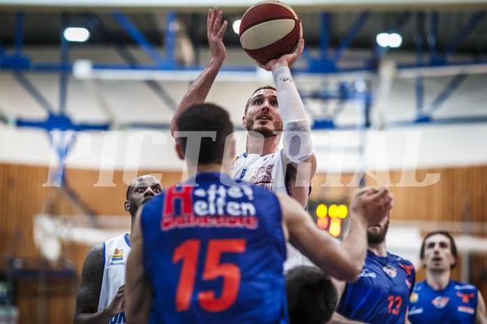 Basketball, ABL 2018/19, Grunddurchgang 7.Runde, Oberwart Gunners, Kapfenberg Bulls, Hayden Thomas Lescault (11)