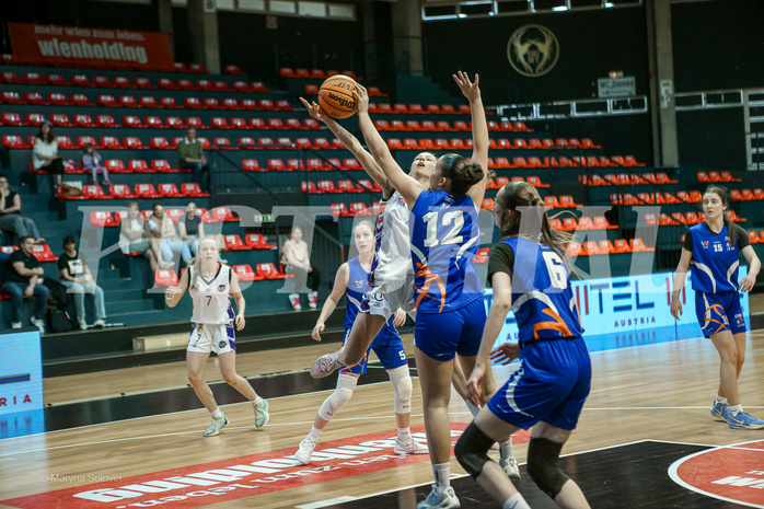 04.05.2025 Österreichischer Basketballverband 2024/25, SLWU19 Vienna United vs. DBB Basketgirls Wels