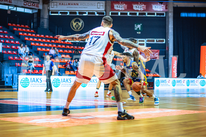 Basketball, Win2Day Superliga 2022/23, Viertelfinale Spiel 1, BC Vienna, UBSC Graz, Zachery Deshon Cooks (3)