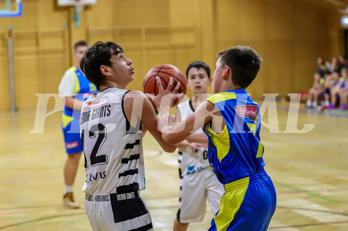 26.10.2024 Österreichischer Basketballverband 2024/25, SLMU14, Vienna Giants vs. SKN St. Pölten
