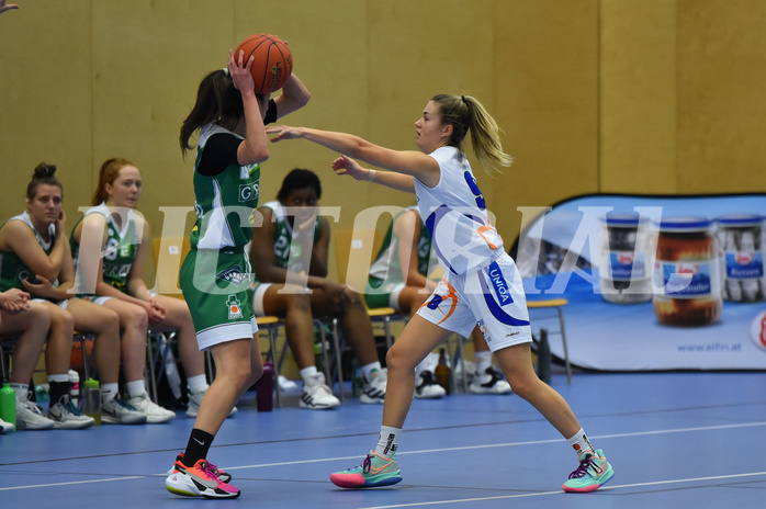 Basketball Superliga 2021/22, Grunddurchgang 4.Runde,DBB LZ OÖ vs UBI Holding Graz