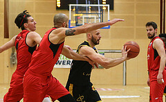 Basketball Zweite Liga 2021/22, Grunddurchgang 19.Runde Mistelbach Mustangs vs. Fürstenfeld Panthers
