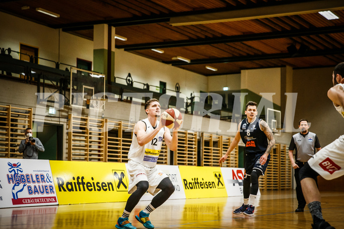 Basketball, Basketball Zweite Liga, Playoff: Viertelfinale 1. Spiel, Mattersburg Rocks, BBC Nord Dragonz, Roman Skvasik (12)